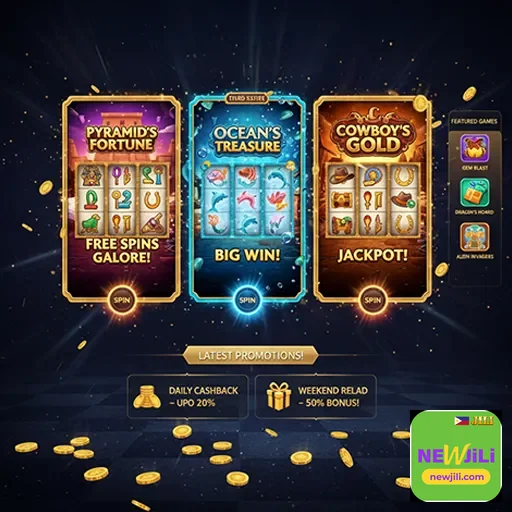 A vibrant online casino experience with mobile slots and exclusive bonuses - newjili